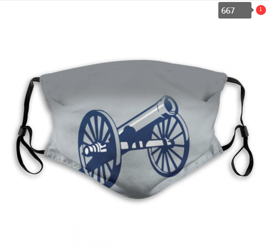 NHL Columbus Blue Jackets #8 Dust mask with filter->nhl dust mask->Sports Accessory